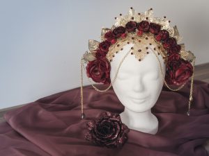 Rosenkönigin Kopfschmuck